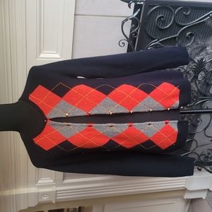 J.Crew button-down sweater